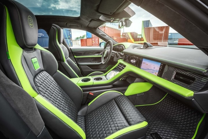 Brabus 打造 Porsche Taycan Turbo S 全新碳纤维定制改装车型