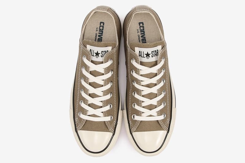 Converse「U.S. ORIGINATOR」系列推出全新深褐色 All Star 鞋款