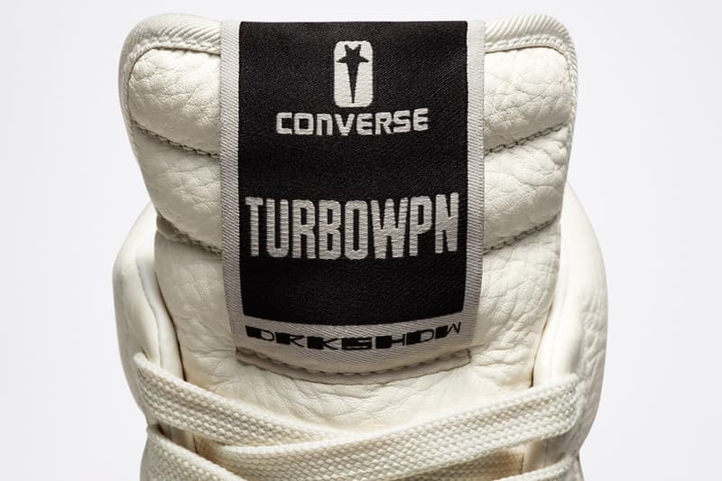 Converse x Rick Owens DRKSHDW 全新 TURBOWPN 联名系列正式發佈