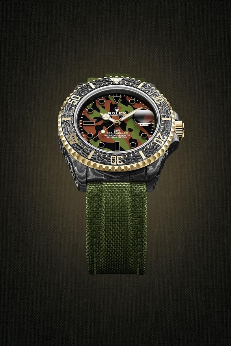 DiW 打造 Rolex Sea-Dweller 全新定製錶款「Military」