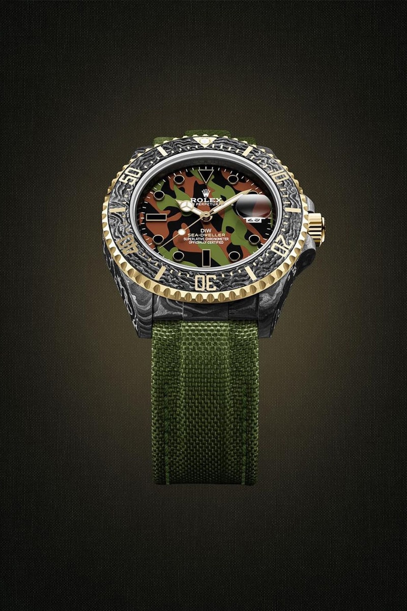 DiW 打造 Rolex Sea-Dweller 全新定製錶款「Military」