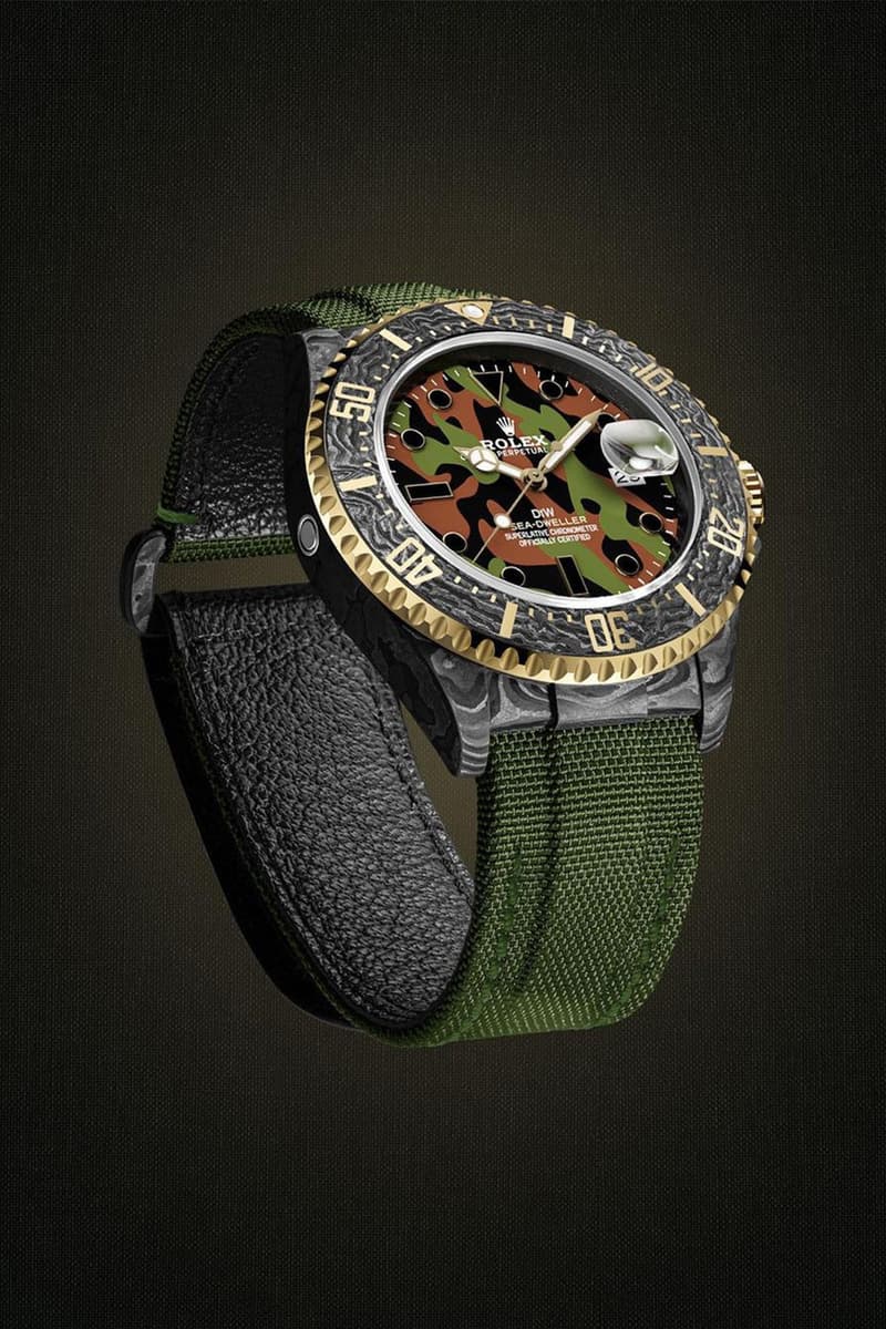 DiW 打造 Rolex Sea-Dweller 全新定製錶款「Military」