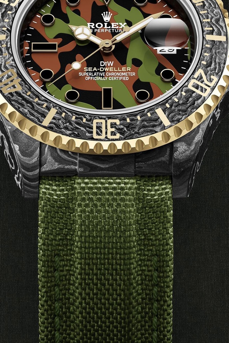 DiW 打造 Rolex Sea-Dweller 全新定製錶款「Military」