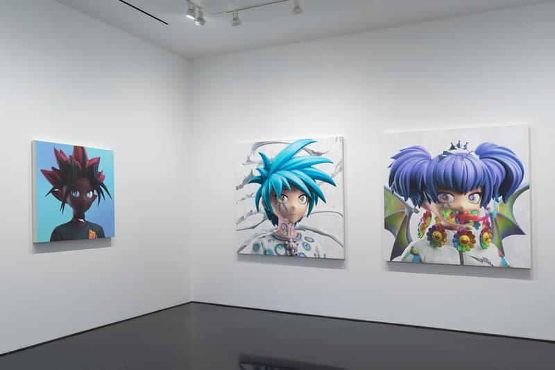 走进村上隆位于 Gagosian Gallery 最新个展《An Arrow Through History》