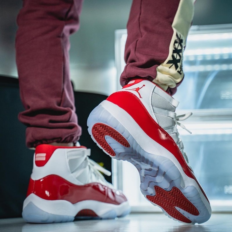 Air Jordan 11 最新配色「Cherry」实鞋率先亮相