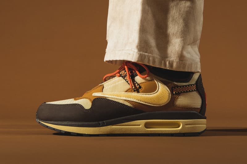 Travis Scott x Nike Air Max 1 联乘鞋款系列 HBX 抽签渠道正式公开