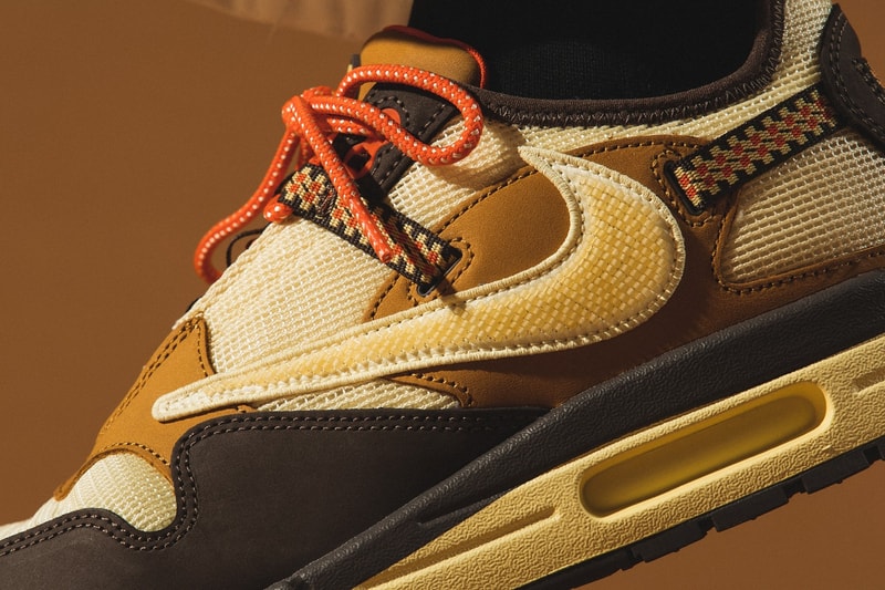 Travis Scott x Nike Air Max 1 联乘鞋款系列 HBX 抽签渠道正式公开