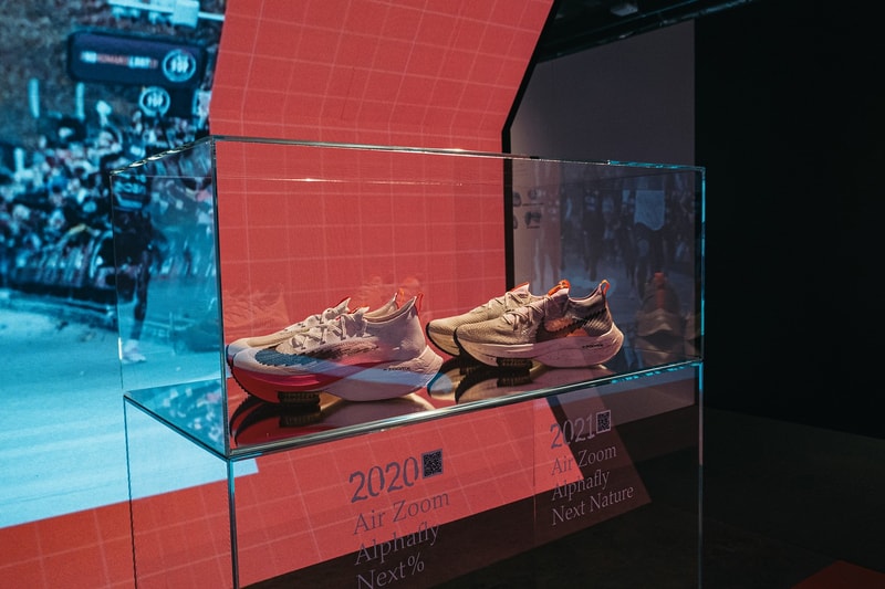 走进 Nike 50 周年展览香港站现场