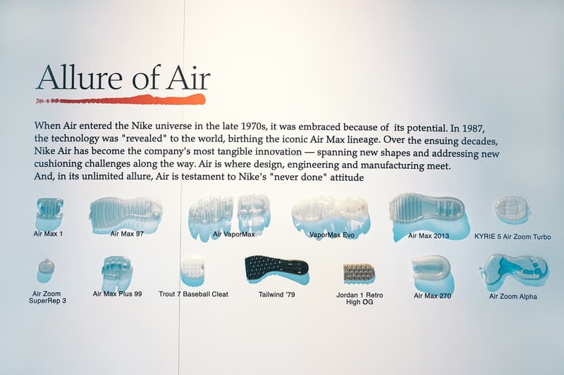 走进 Nike 50 周年展览香港站现场