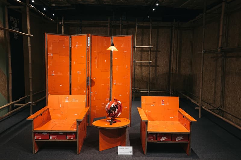 走进 Nike 50 周年展览香港站现场