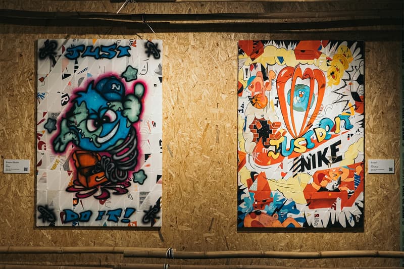 走进 Nike 50 周年展览香港站现场
