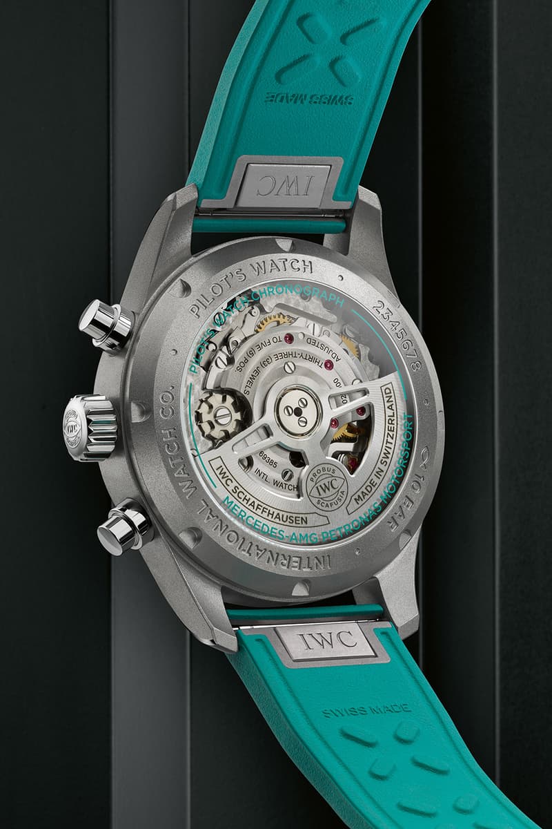 IWC 携手 Mercedes-AMG Petronas F1 Team 推出特别版腕表
