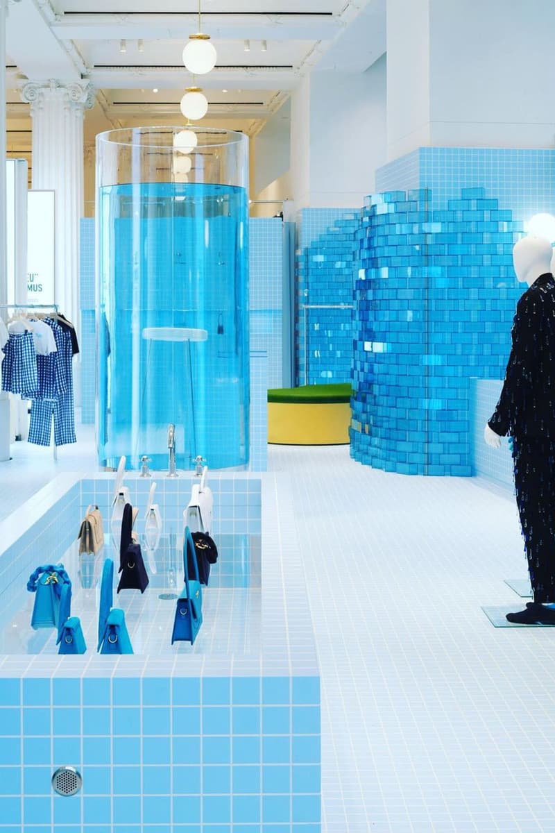 率先走進 Jacquemus x Selfridges 倫敦期間限定店「Le Bleu」