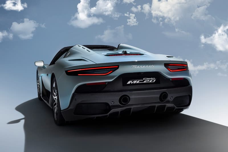 Mmaserati 正式推出 MC20 Cielo 敞篷跑车 