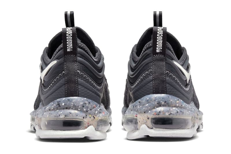 Nike 環保材質鞋款 Air Max 97 Terrascape 全新黑白配色官方图释出