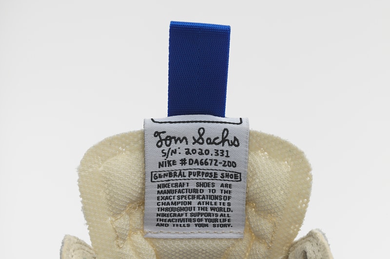 Nike 携手 Tom Sachs 打造全新 NikeCraft GPS 特别鞋款