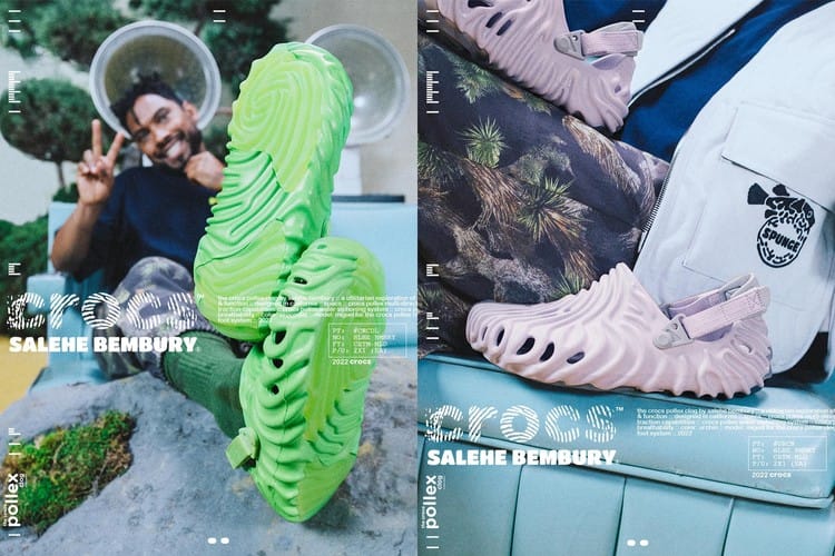 Salehe Bembury x Crocs Pollex Clog 最新聯名配色系列正式登場