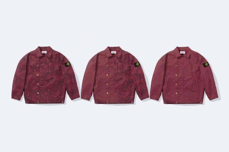 Supreme x Stone Island 2022 春季联名系列独家首发