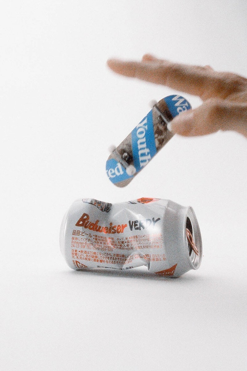 VERDY 攜手 Budweiser 推出最新「Wasted Youth」主題聯名啤酒