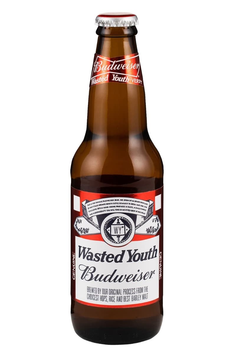 VERDY 攜手 Budweiser 推出最新「Wasted Youth」主題聯名啤酒