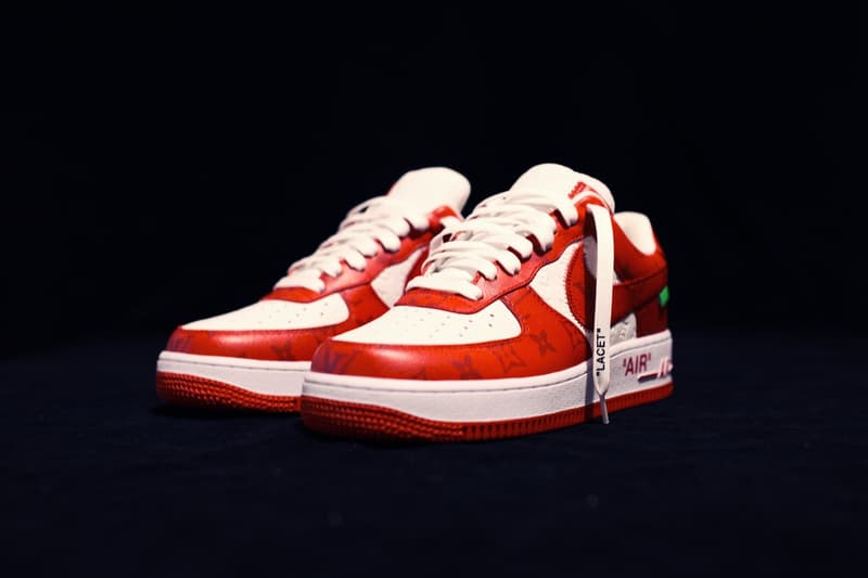 HYPEBEAST 独家开箱：近赏路易威登与耐克联名「空军1号」球鞋全貌