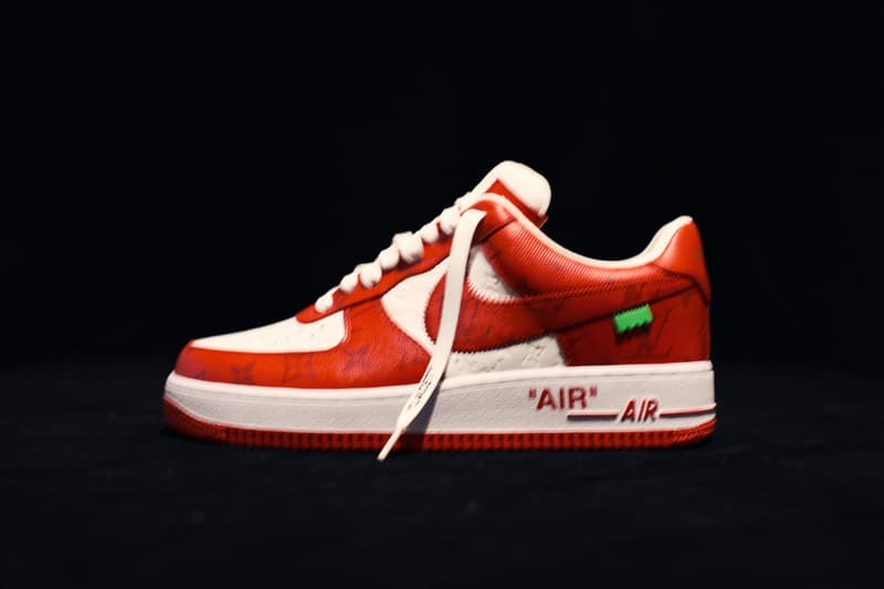 HYPEBEAST 独家开箱：近赏路易威登与耐克联名「空军1号」球鞋全貌