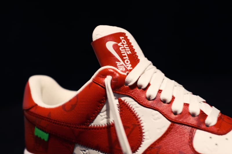 HYPEBEAST 独家开箱：近赏路易威登与耐克联名「空军1号」球鞋全貌