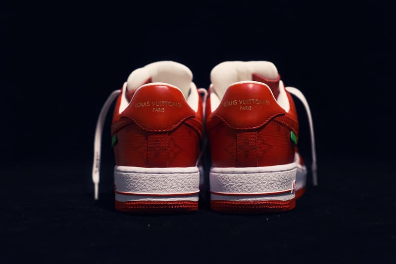 HYPEBEAST 独家开箱：近赏路易威登与耐克联名「空军1号」球鞋全貌