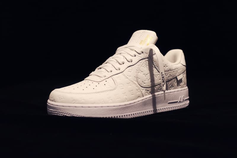 HYPEBEAST 独家开箱：近赏路易威登与耐克联名「空军1号」球鞋全貌