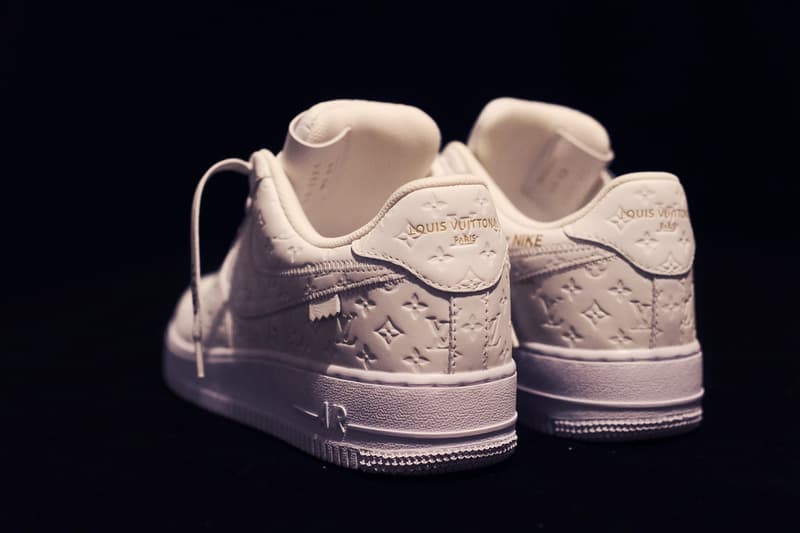 HYPEBEAST 独家开箱：近赏路易威登与耐克联名「空军1号」球鞋全貌