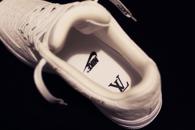 HYPEBEAST 独家开箱：近赏路易威登与耐克联名「空军1号」球鞋全貌