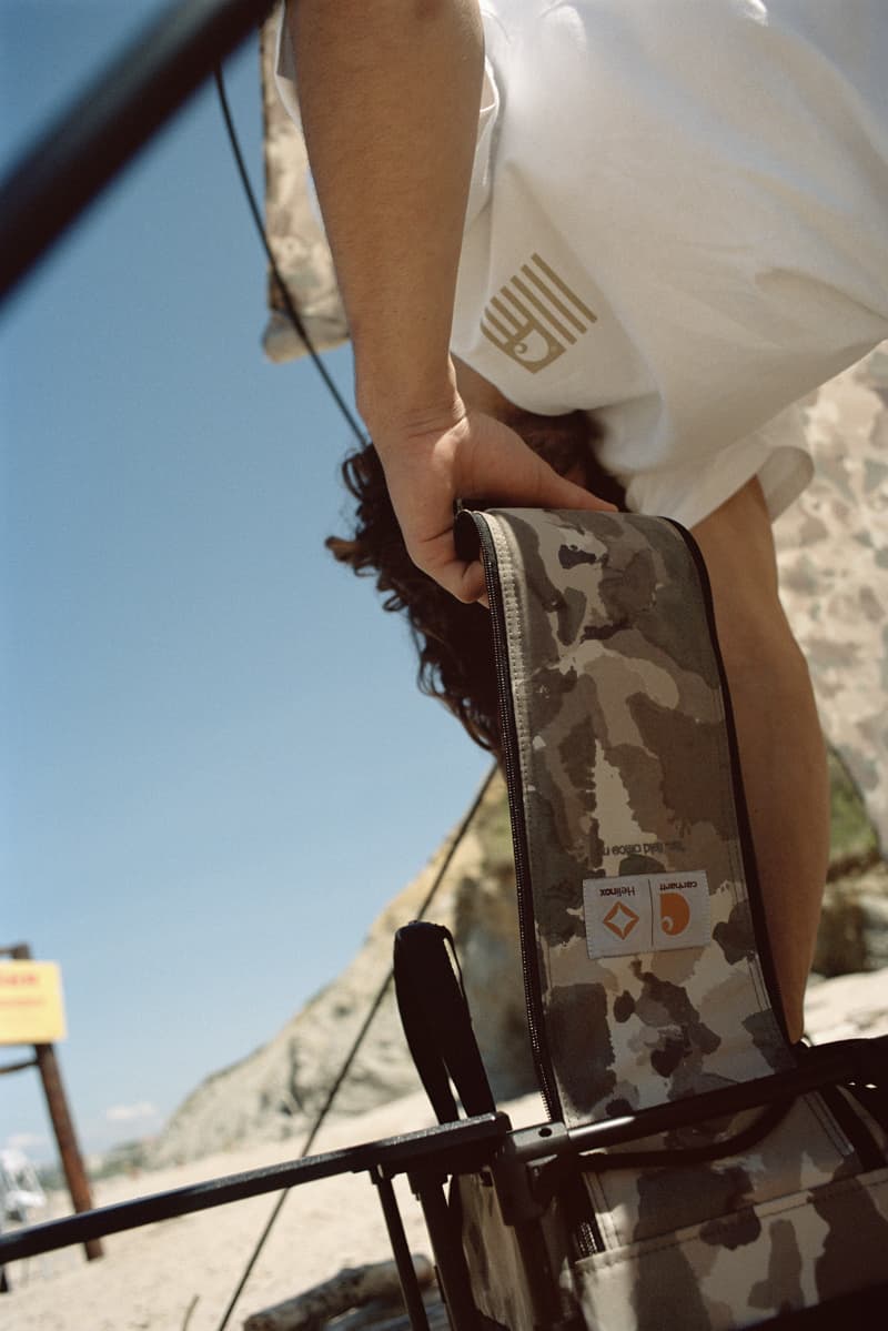 Carhartt WIP 携手 Helinox 推出全新露营装备联名系列