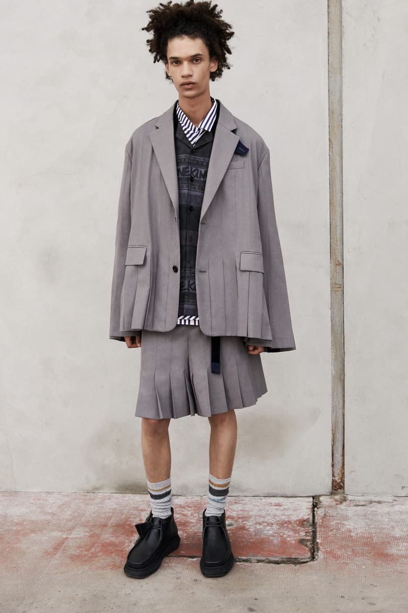 sacai 发布 2023 春夏男装系列 
