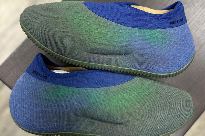 adidas YZY KNIT RNR 最新配色「Faded Azure」率先曝光