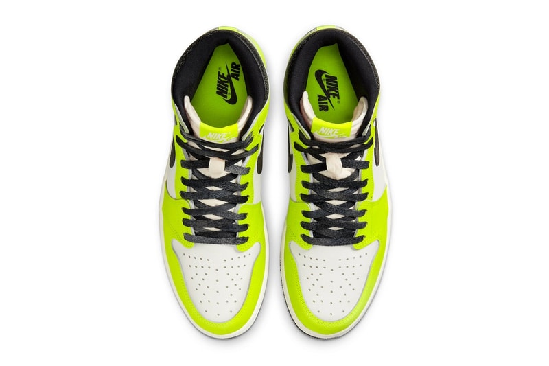 Air Jordan 1 High OG 荧光配色「Visionaire」官方圖輯、發售情報公開