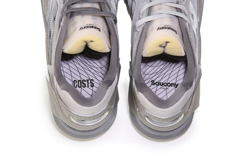 COSTS 携手 Saucony 打造 SHADOW 6000「Black Hole」联名鞋款