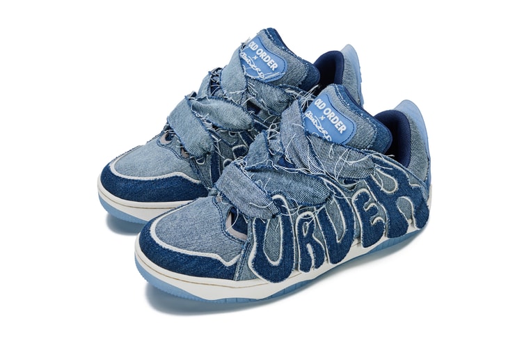 GROUND(ZER)O 携手 OLD ORDER 打造丹宁版 SKATER 联名滑板鞋