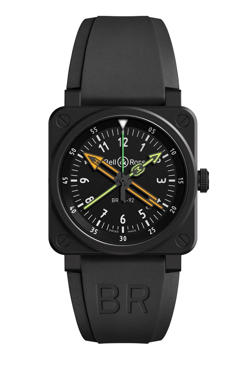 Bell & Ross 推出限量 999 枚全新 BR 03–92 Radiocompass 表款