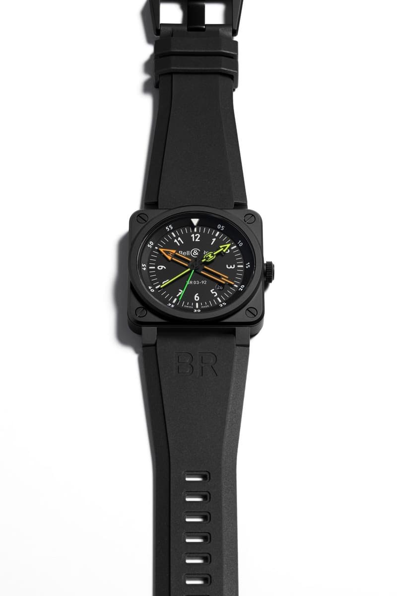 Bell & Ross 推出限量 999 枚全新 BR 03–92 Radiocompass 表款