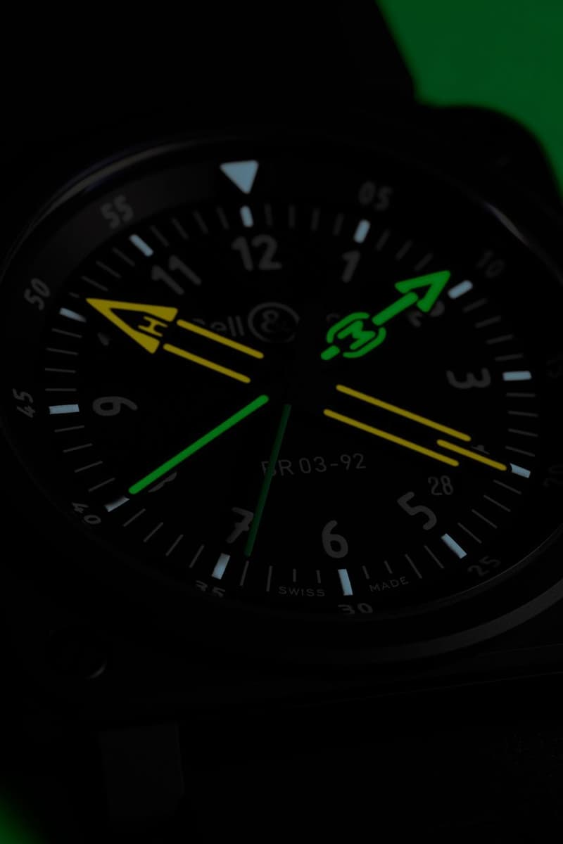Bell & Ross 推出限量 999 枚全新 BR 03–92 Radiocompass 表款