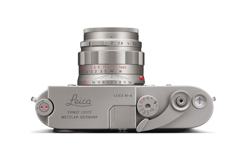 Leica M-A「钛合金特别版」相机套组正式登场