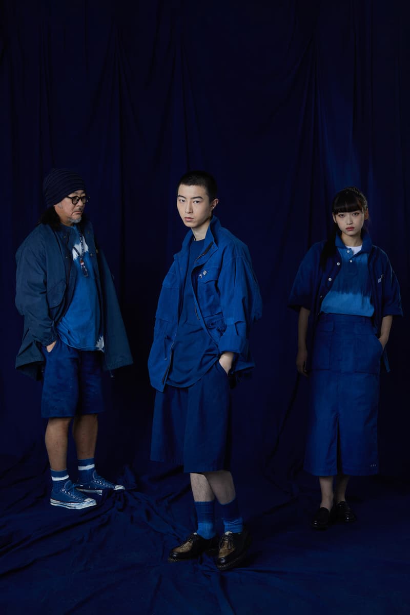 HLA PLUS x 市井蓝染 2022 春夏联名系列发布