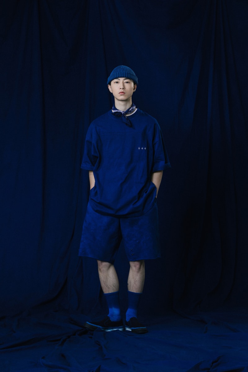 HLA PLUS x 市井蓝染 2022 春夏联名系列发布