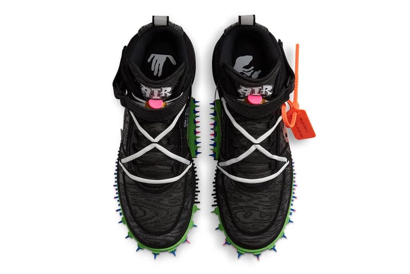 Off-White™ x Nike Air Force 1 Mid「Black」联名鞋款官方圖释出
