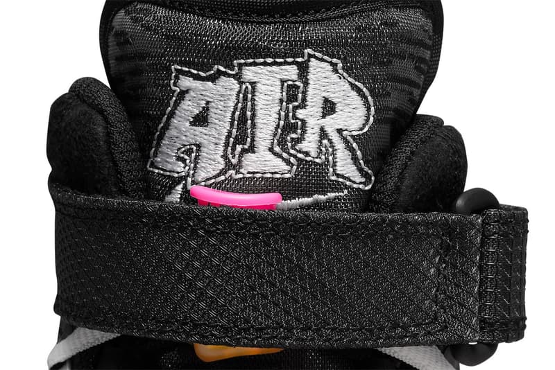 Off-White™ x Nike Air Force 1 Mid「Black」联名鞋款官方圖释出