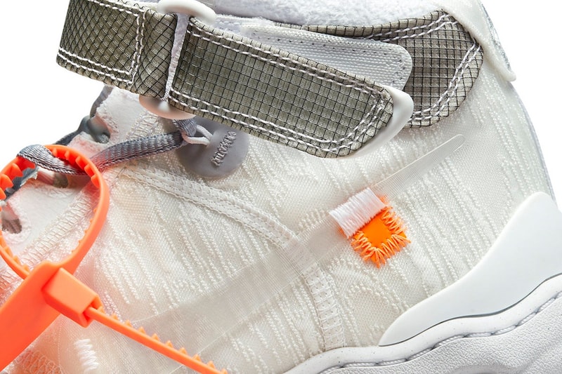 Off-White™ x Nike Air Force 1 Mid「White」联名鞋款官方圖释出