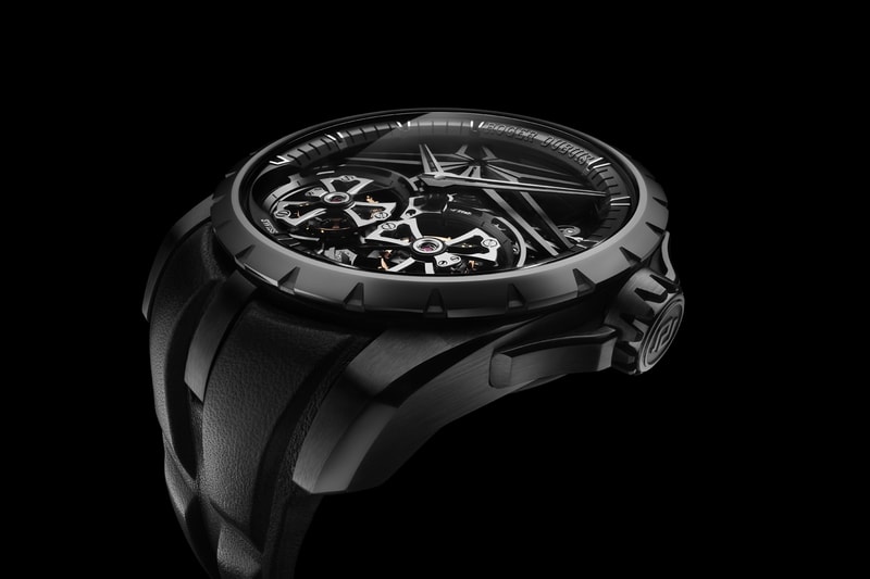 ROGER DUBUIS 推出全新黑色陶瓷腕表系列
