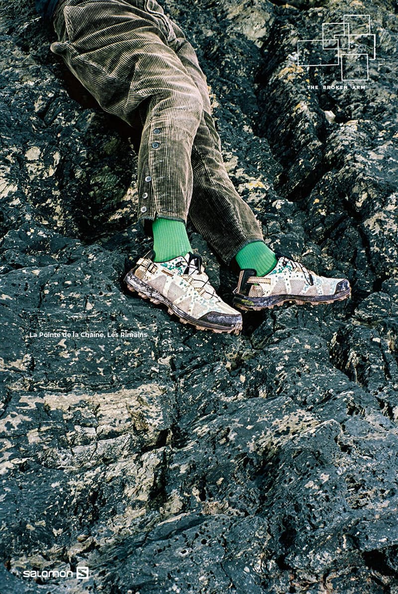 Salomon 携手 The Broken Arm 推出 Techamphibian 联名鞋款