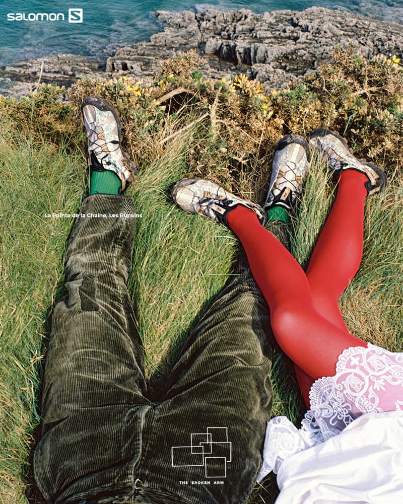 Salomon 携手 The Broken Arm 推出 Techamphibian 联名鞋款