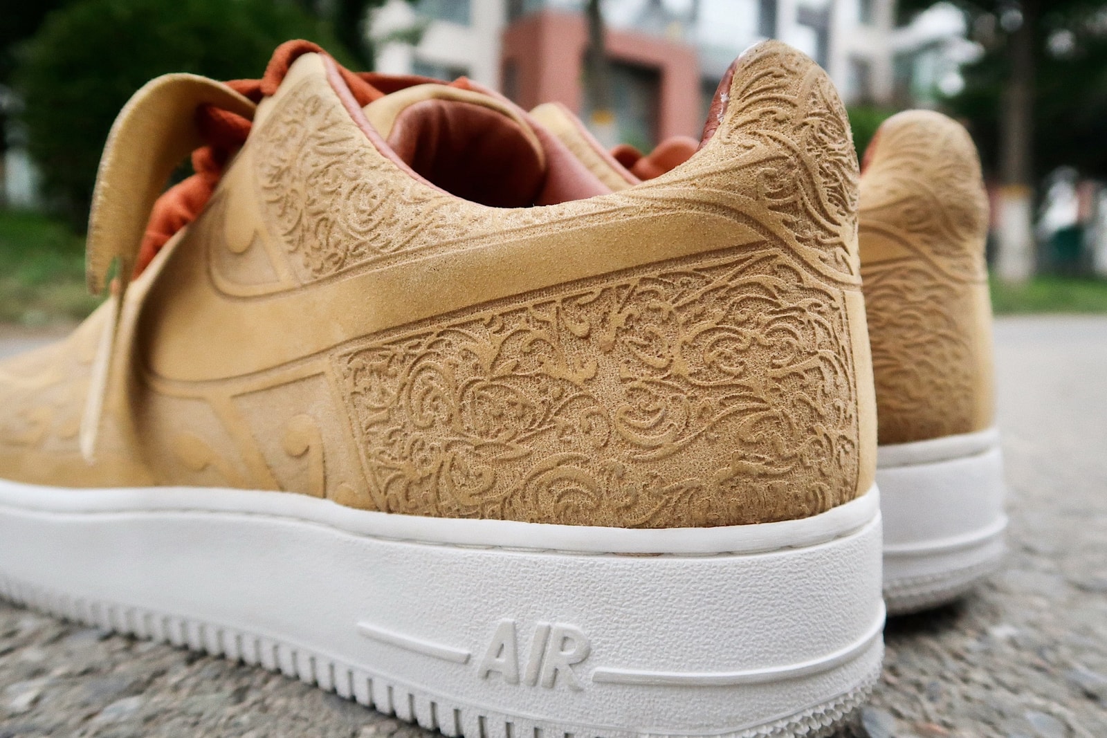 Post-00 sneaker collector Steven Guo and his Air Force 1 